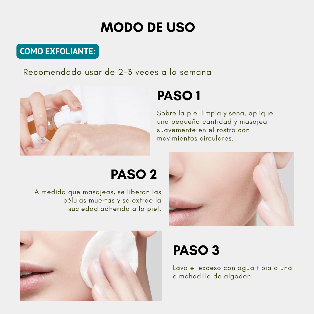 Mixsoon Bean Essence 30 mL para hidratar y renovar la piel.