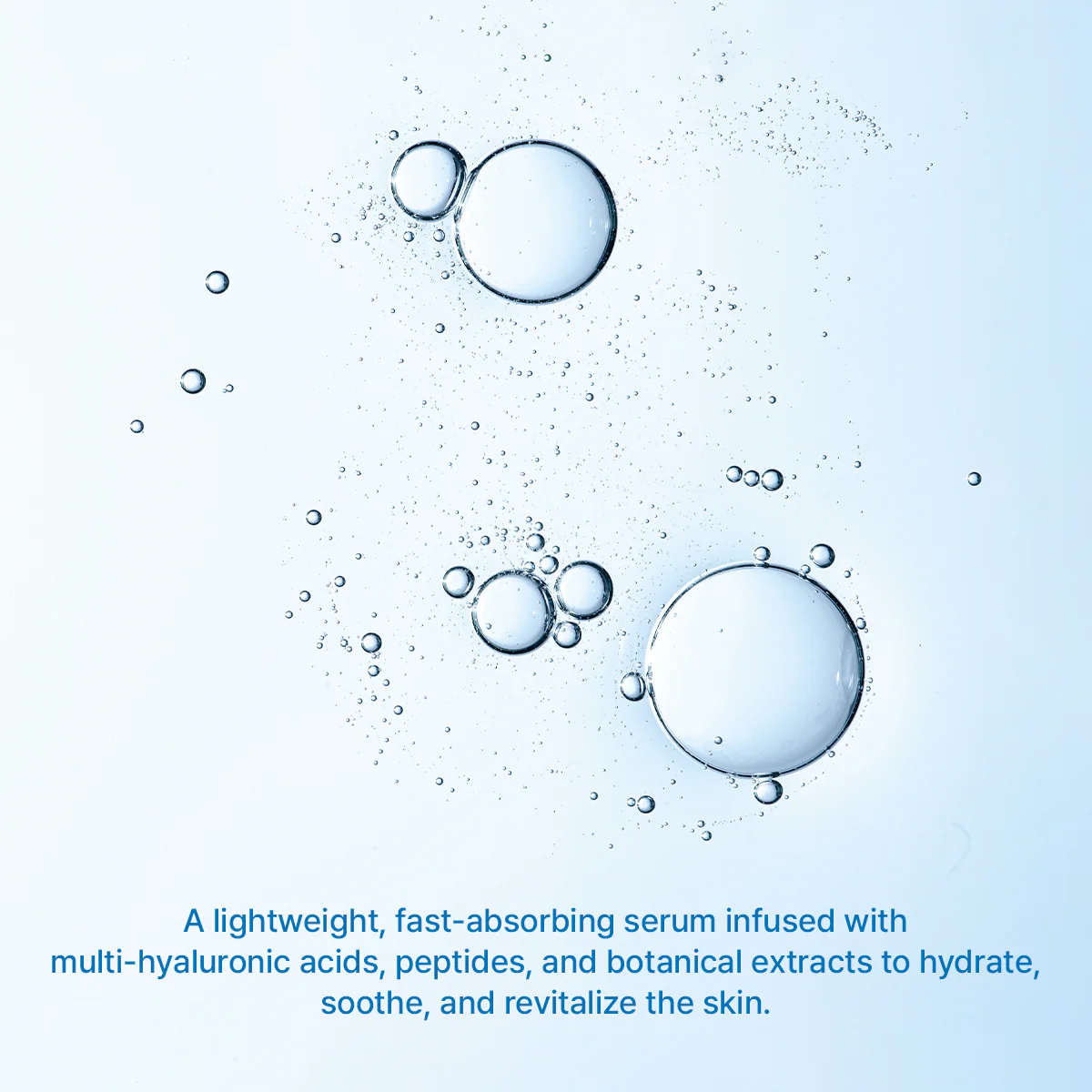 Textura ligera de sérum facial