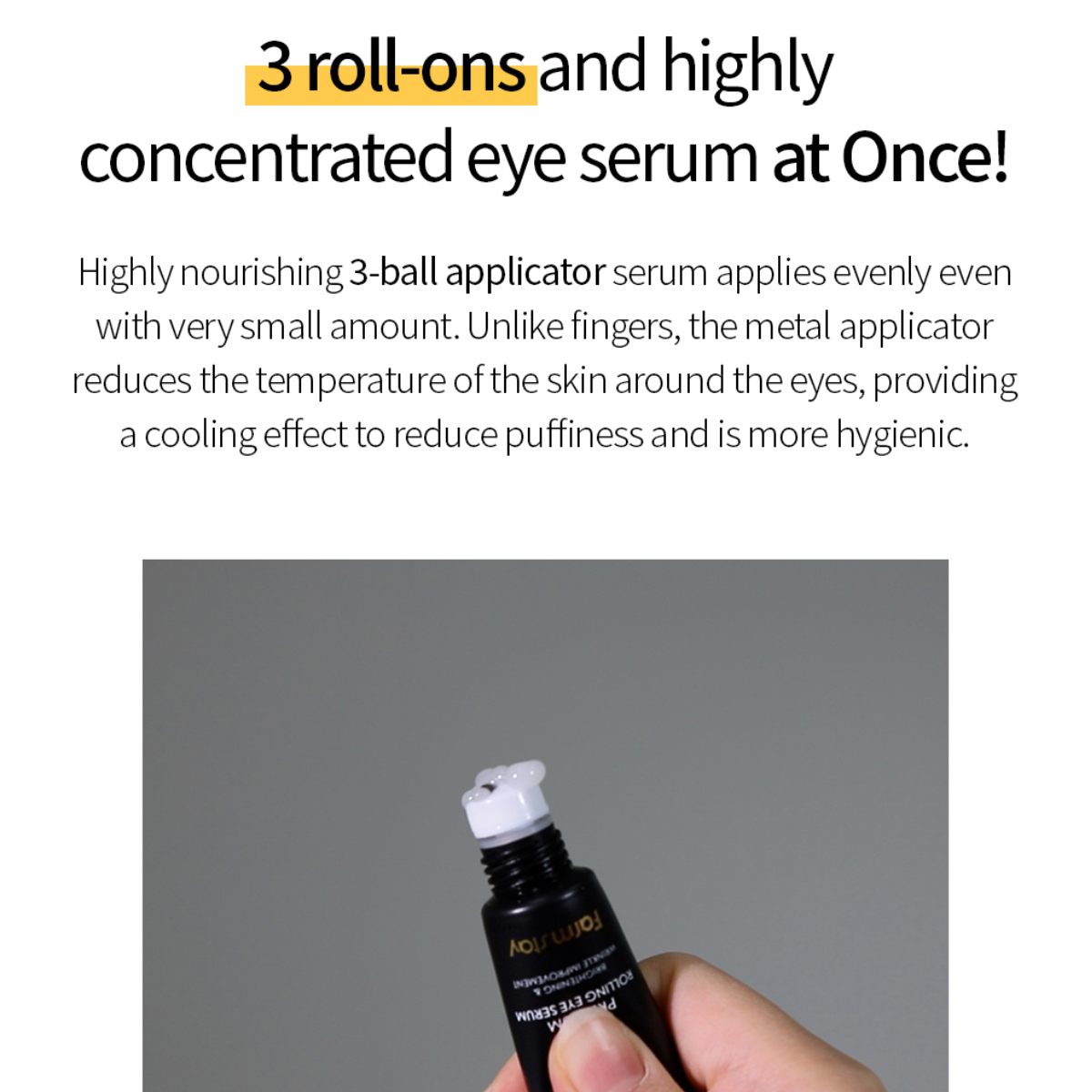 Suero contorno de ojos con baba de caracol FARM STAY