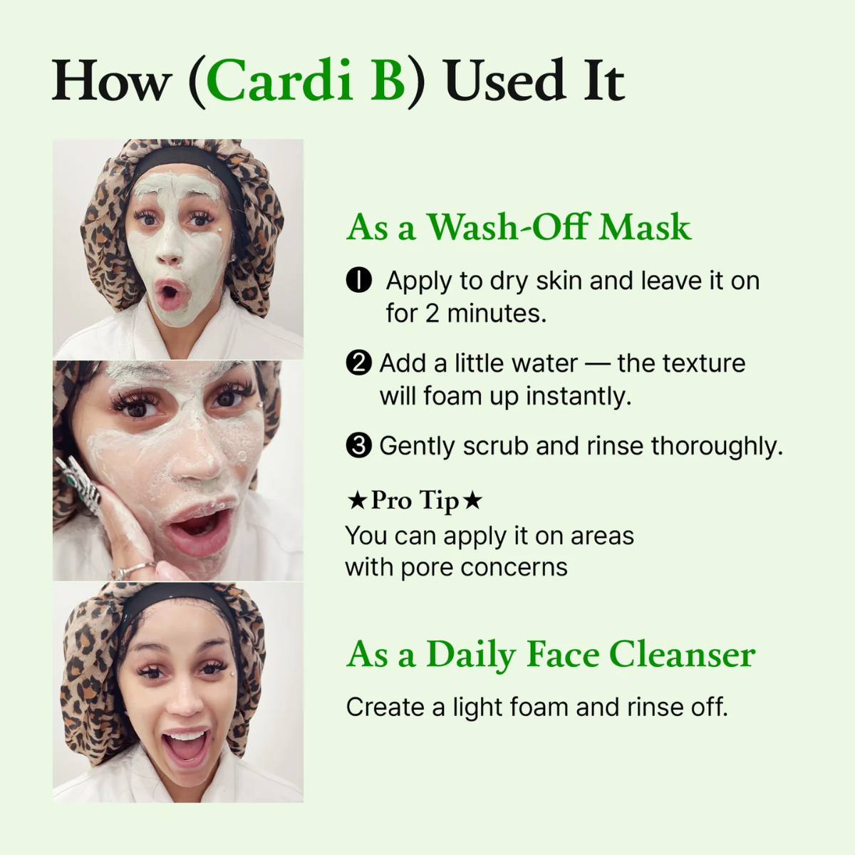 modo uso limpiador mascarilla
