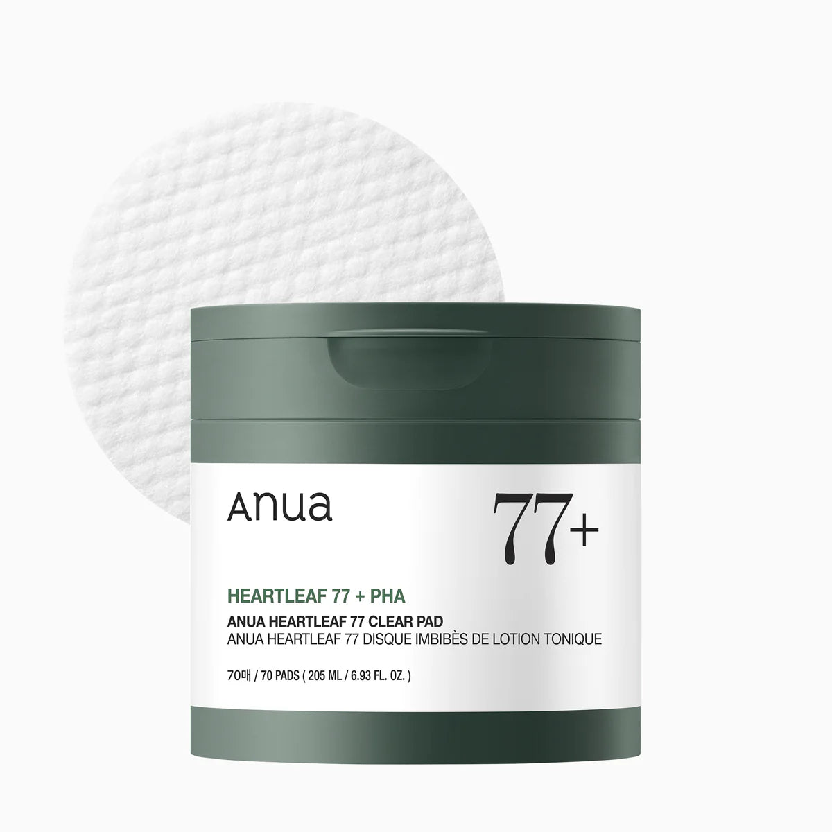 Pad Exfoliador Anua HeartLeaf 77% Toner 70 almohadillas