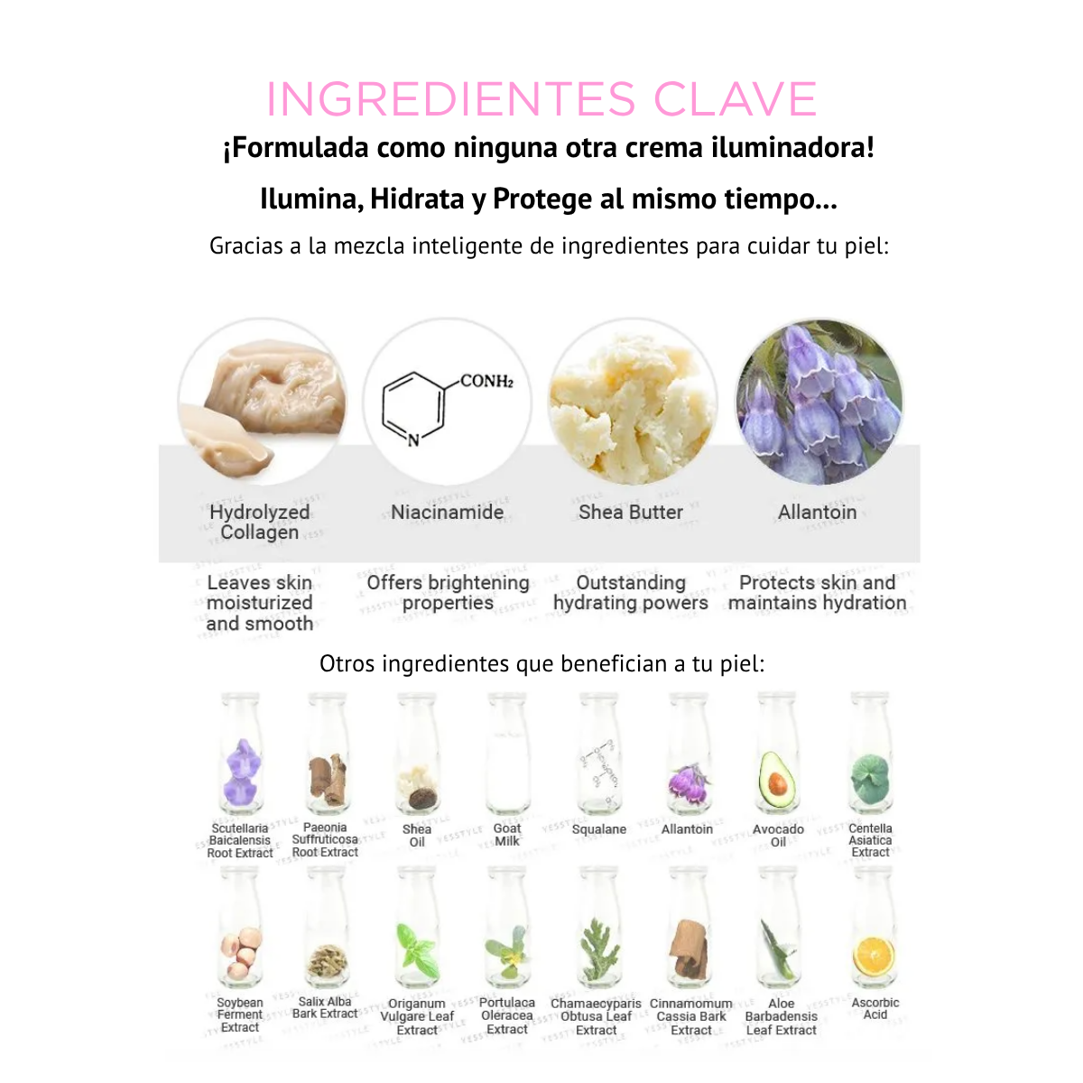 Crema iluminadora ELIZAVECCA Moisture Skin Liar