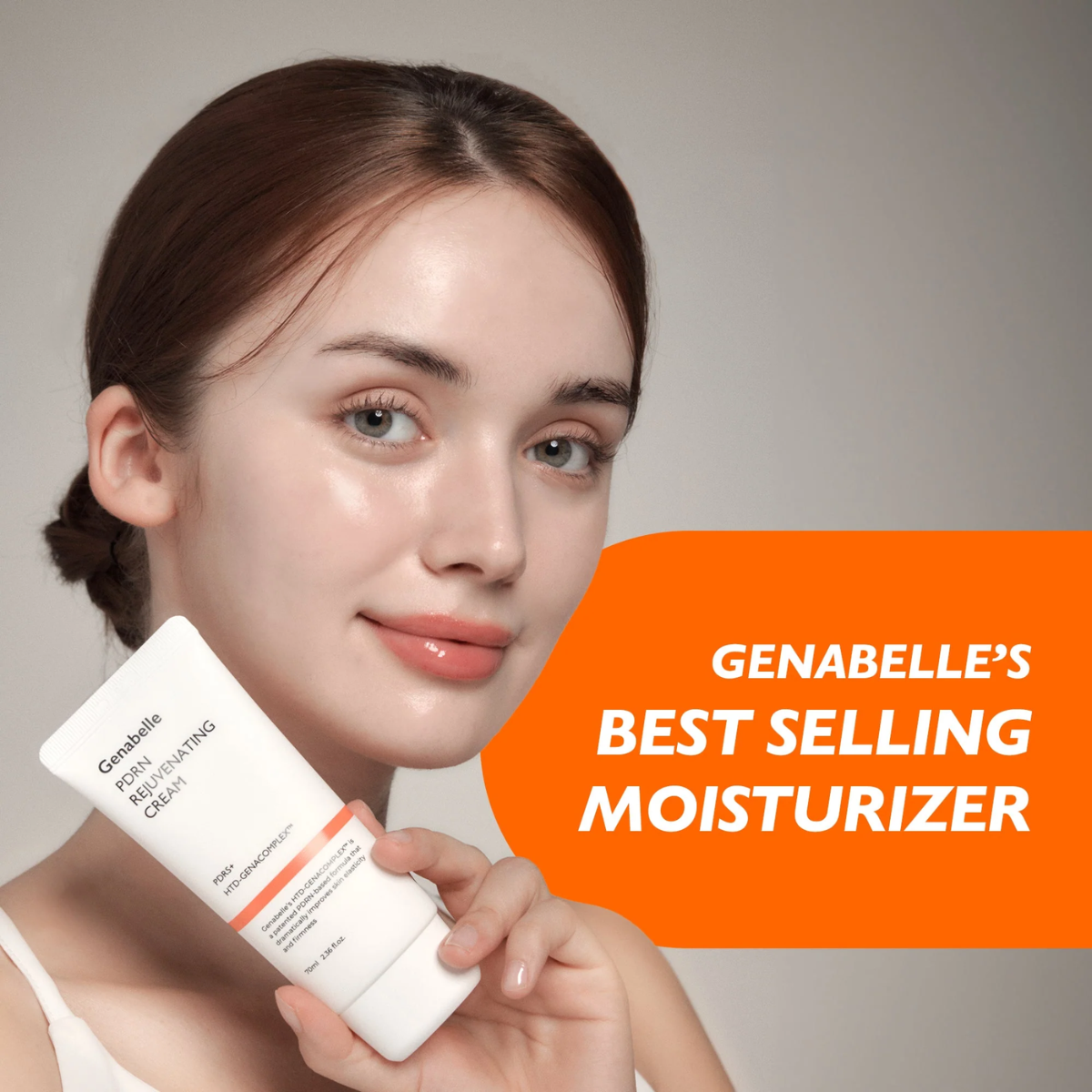 Crema facial rejuvenecedora Genabelle PDRN Rejuvenating Cream 70 mL con PDRN