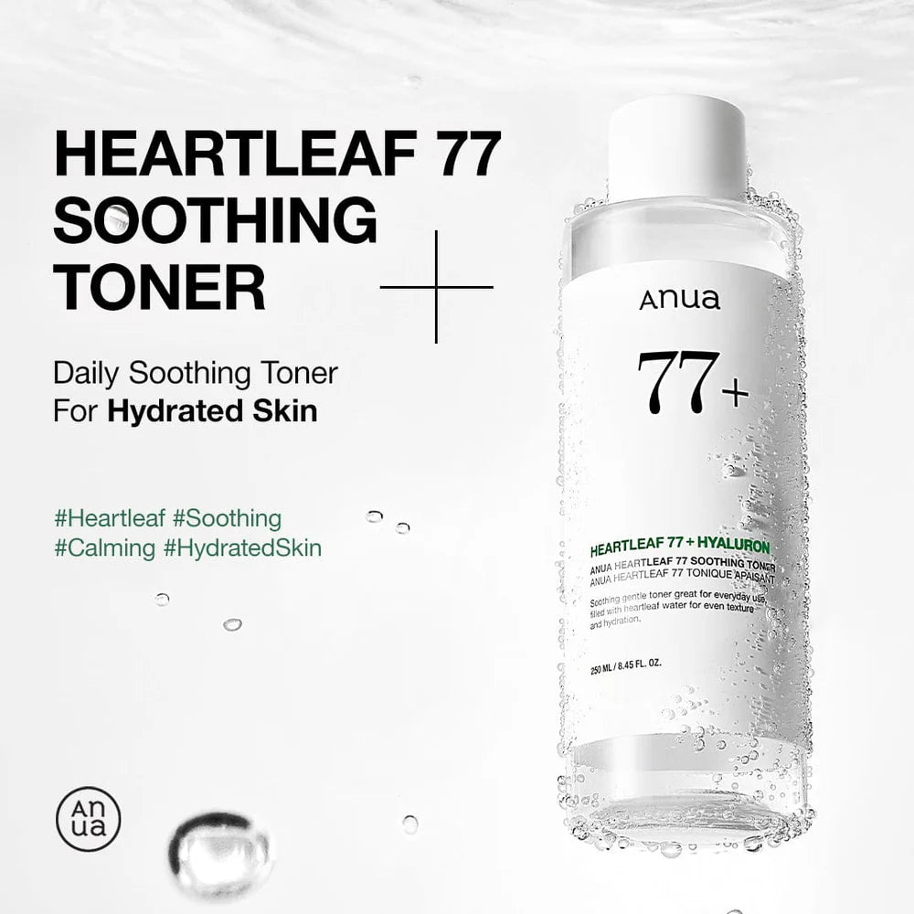 Tónico Rejuvenecedor Anua HeartLeaf 77% Soothing Toner 500 mL
