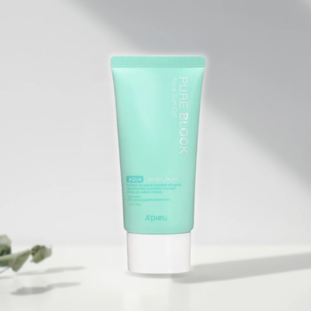 Protector solar APIEU Pure Block Aqua Sun Gel SPF50+ PA+++ 50 mL