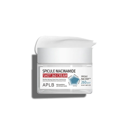 crema coreana APLB con niacinamida para iluminar la piel