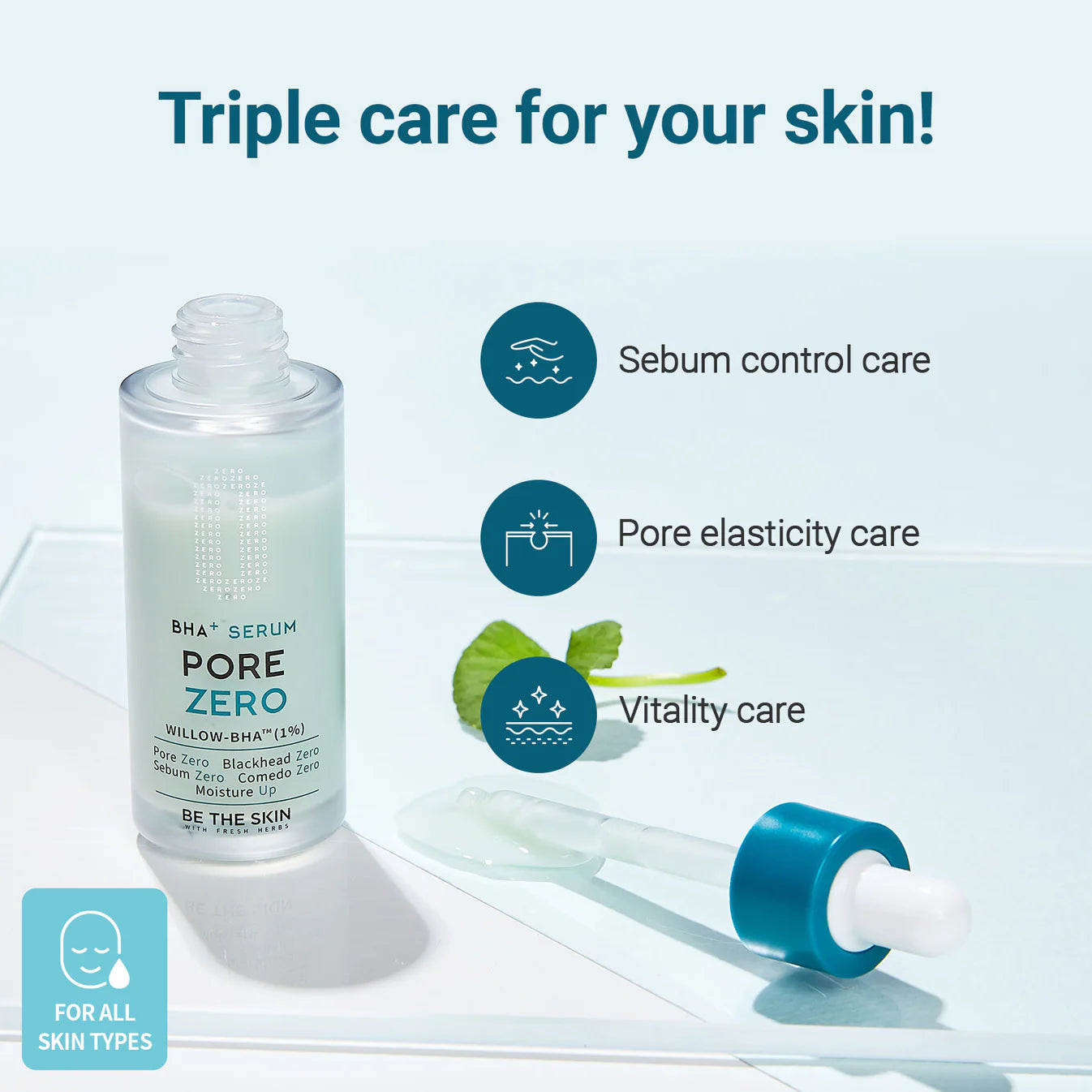 Suero Facial Be The Skin BHA+ Pore Zero Serum 30 mL