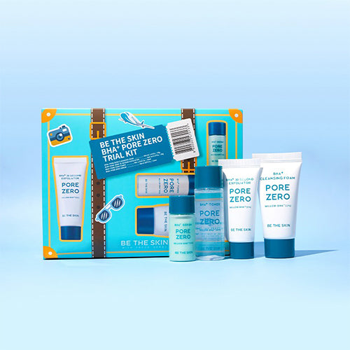 SET Anti-Acné Be The Skin BHA+ Pore Zero Trial Kit Limpiador+Exfoliante+Tónico+Serum