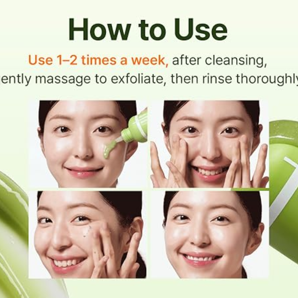 Aplicación del exfoliante facial peeling gel Centellian 24+