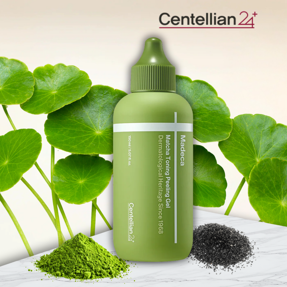 Exfoliante facial Madeca Matcha Toning Peeling Gel de Centellian 24+