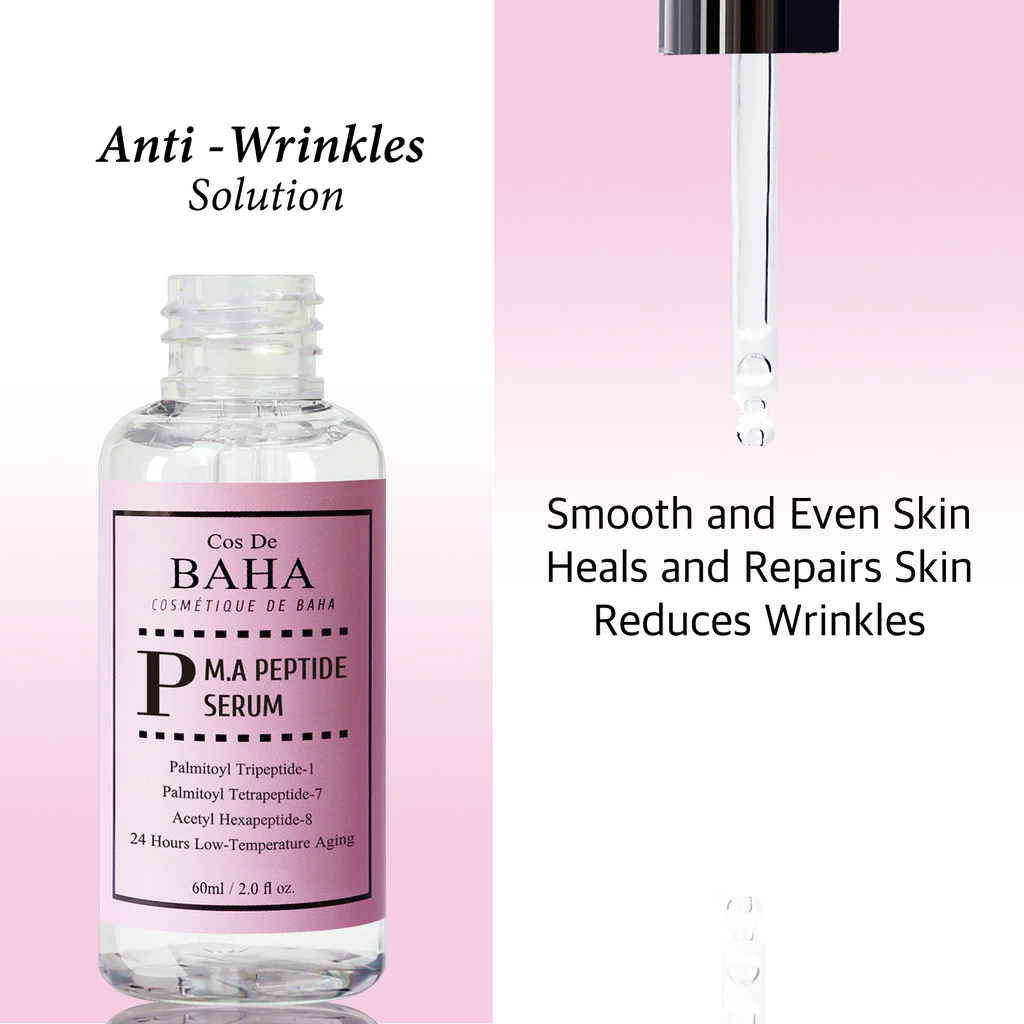 Suero facial con péptidos COS DE BAHA tamaño jumbo