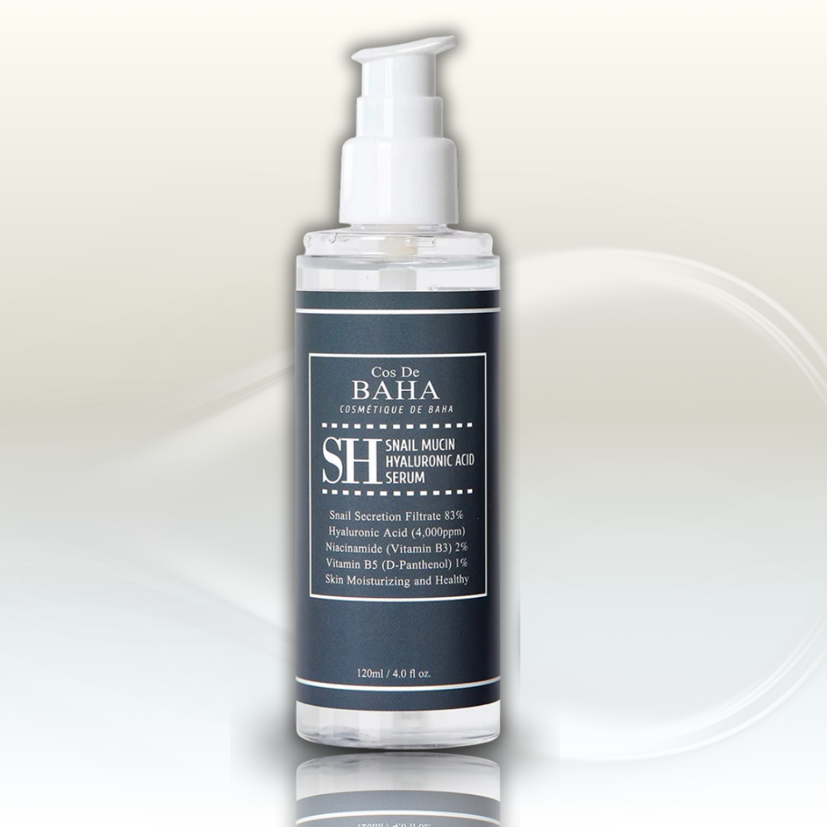 serum coreano de baba o mucina de caracol para lineas finas e hidratacion