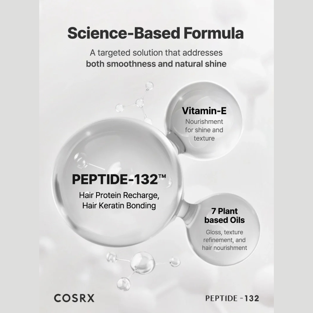 Tratamiento Capilar COSRX PEPTIDE-132 Ultra Perfect Hair Bonding 120 mL