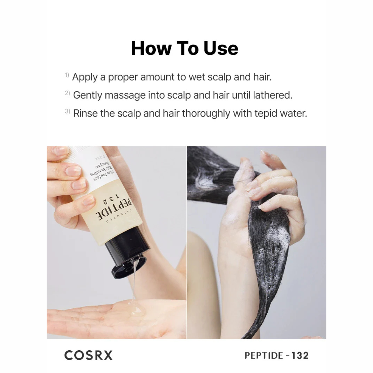 Shampoo COSRX PEPTIDE-132 Ultra Perfect Hair Bonding 200 mL