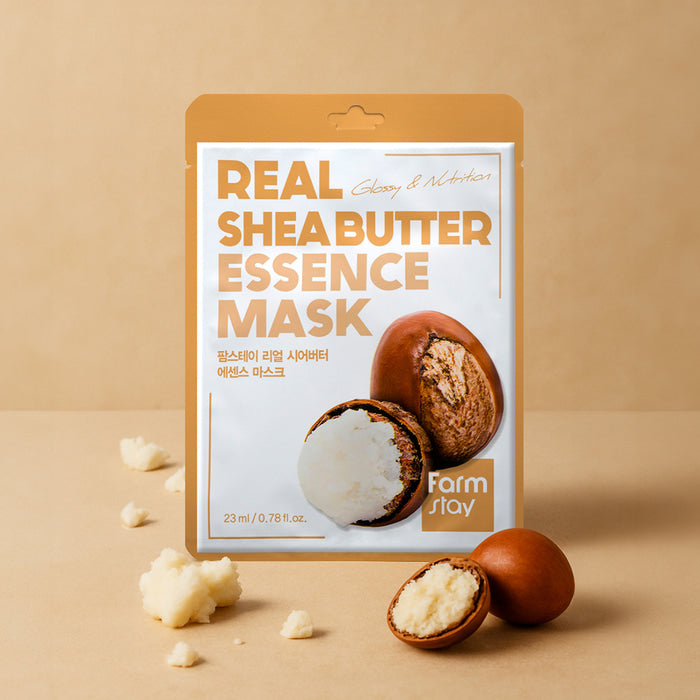 Mascarilla coreana Farm Stay The Real Essence Mask Múltiples Beneficios