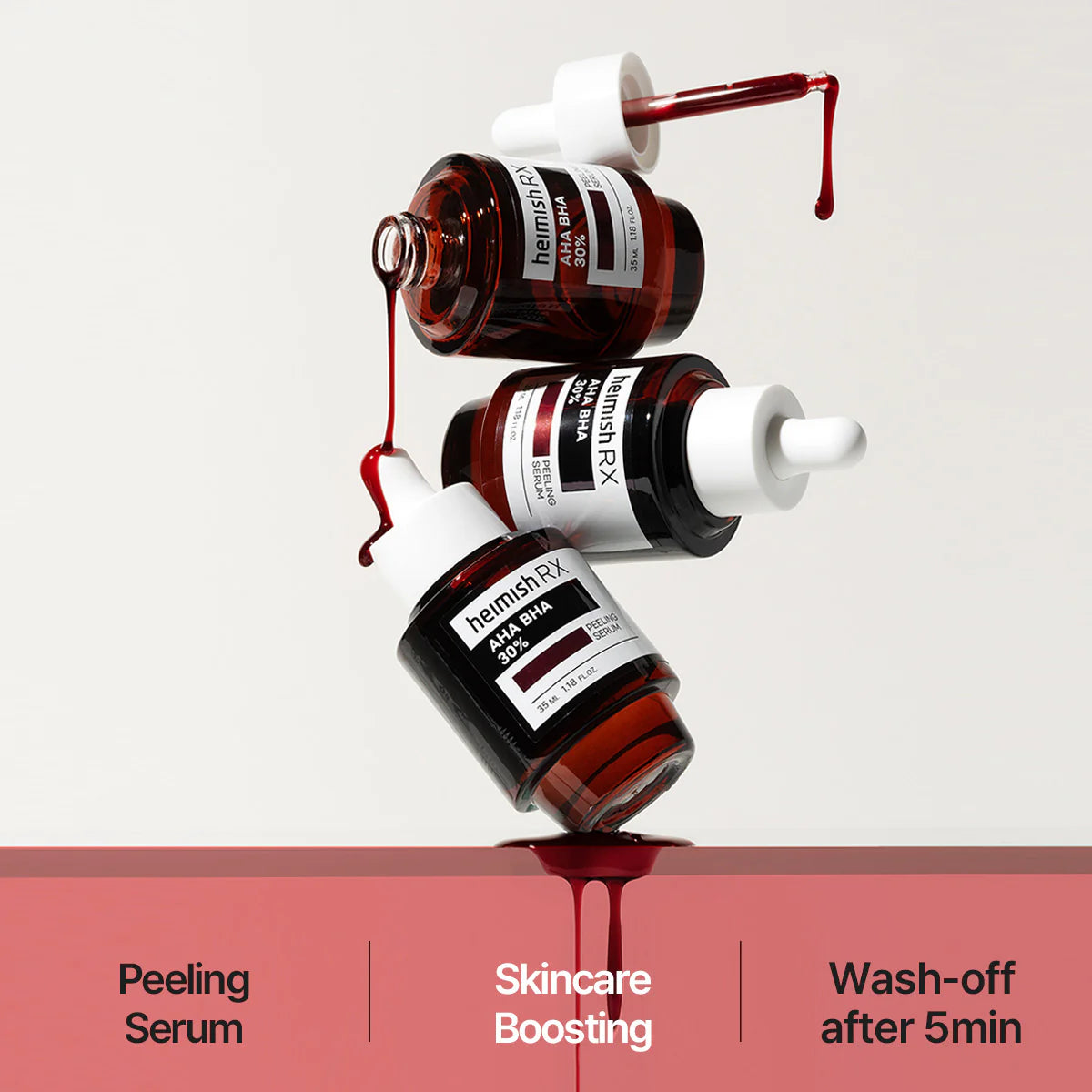 Suero Exfoliante HEIMISH RX AHA BHA Peeling Serum 35 mL