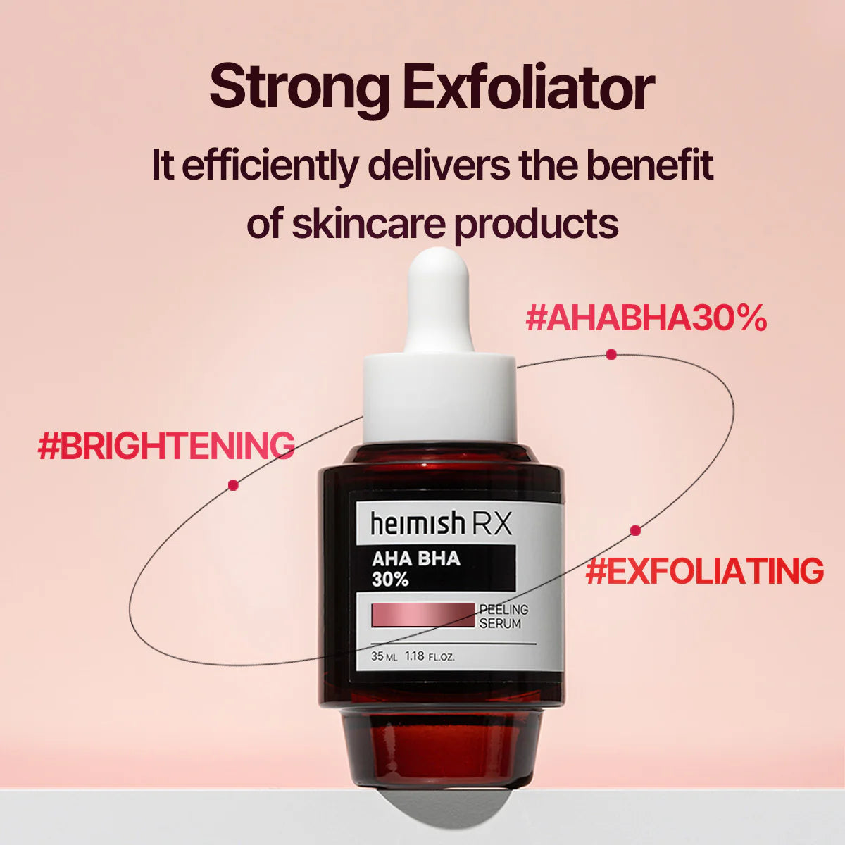 Suero Exfoliante HEIMISH RX AHA BHA Peeling Serum 35 mL