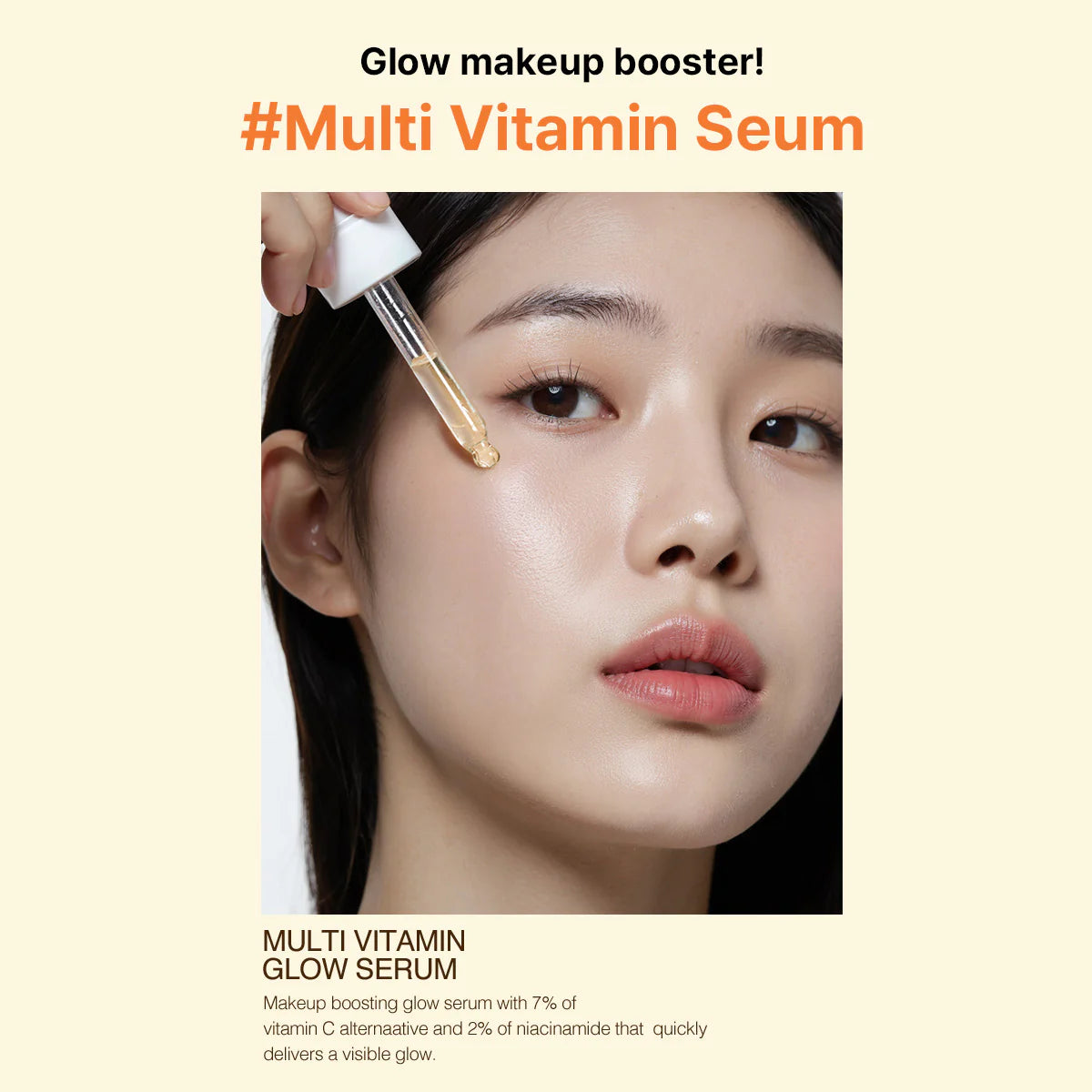 Suero Iluminador HEIMISH RX Multi Vitamin Glow Serum 35 mL