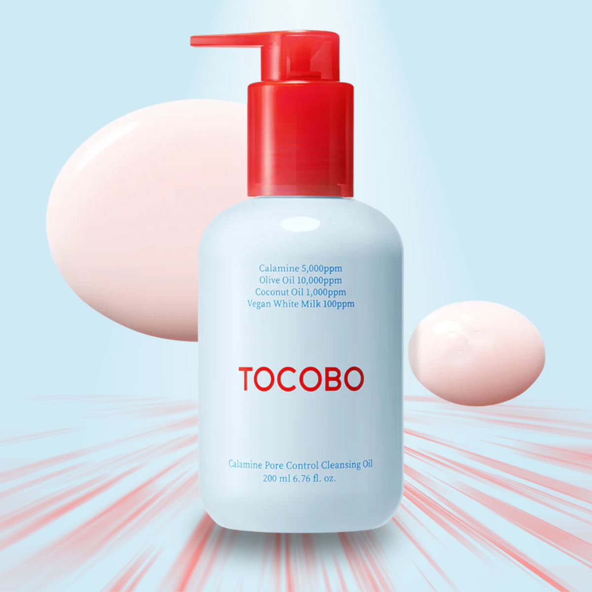 Desmaquillante y Limpiador Profundo Tocobo Calamine Pore Control Cleansing Oil 200 mL