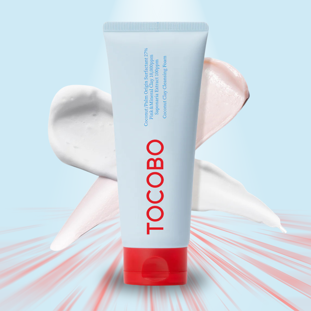 Limpiador Vegano Tocobo Coconut Clay Cleansing Foam 150 mL