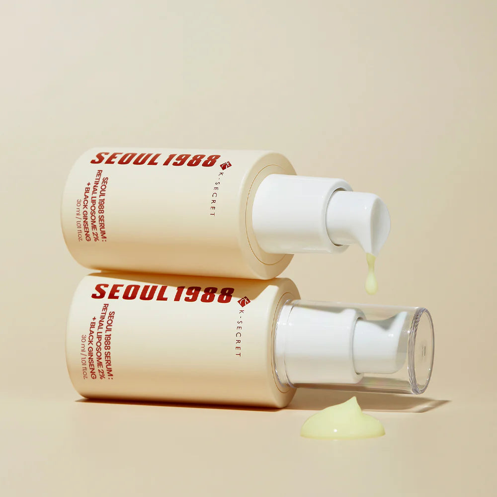 Suero Facial KSECRET Seoul 1988 Sérum Retinal Liposome 2% + Black Ginseng 30 mL