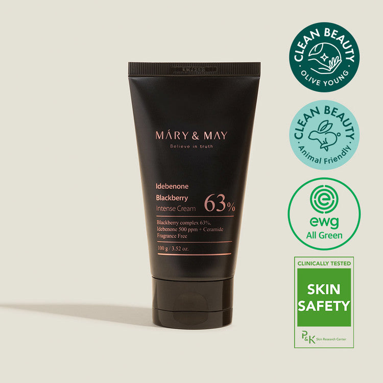 Crema Antiarrugas Mary & May Idebenone +Blackberry Intense Cream 100 gramos NUEVA Presentación