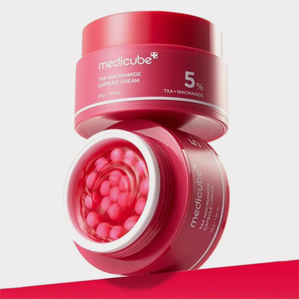 Crema Facial Anti-Imperfecciones MEDICUBE TXA Niacinamida Capsule Cream 55 gramos