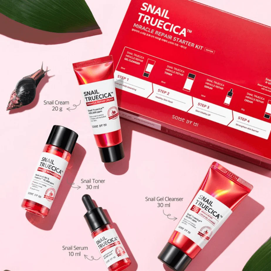 Set de Cuidado Facial SOME BY MI Snail Truecica Miracle Repair Starter Kit