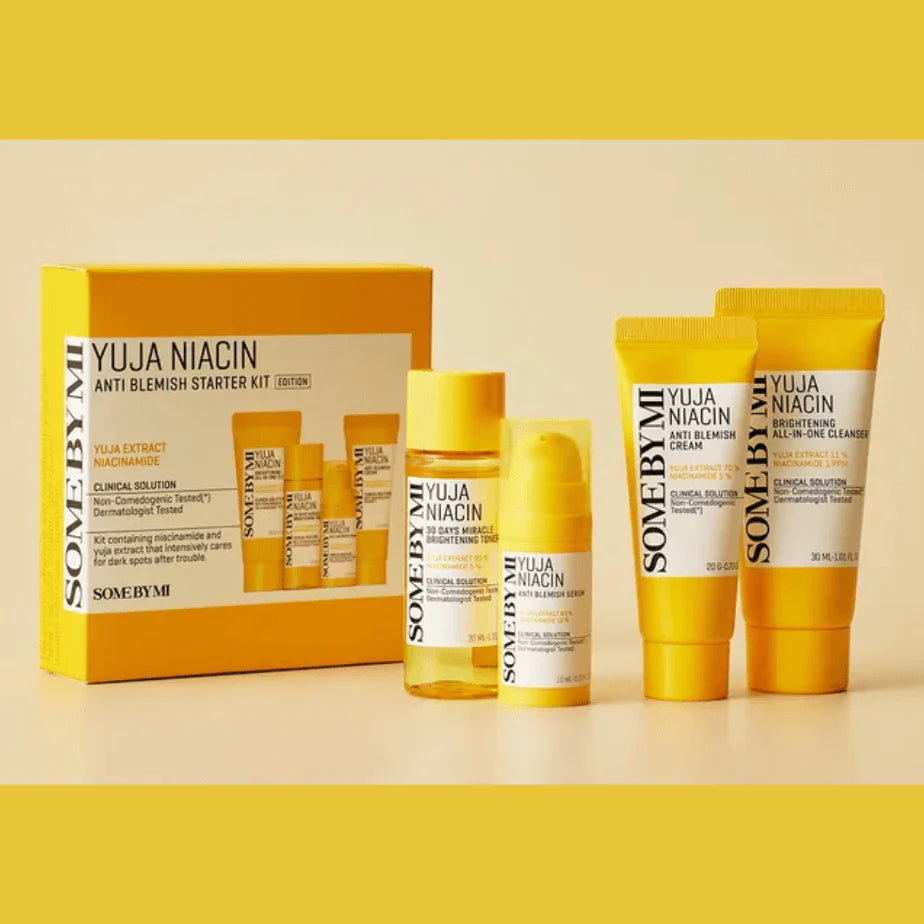 Set de Cuidado Facial SOME BY MI Yuja Niacin Anti-Blemish Starter Kit