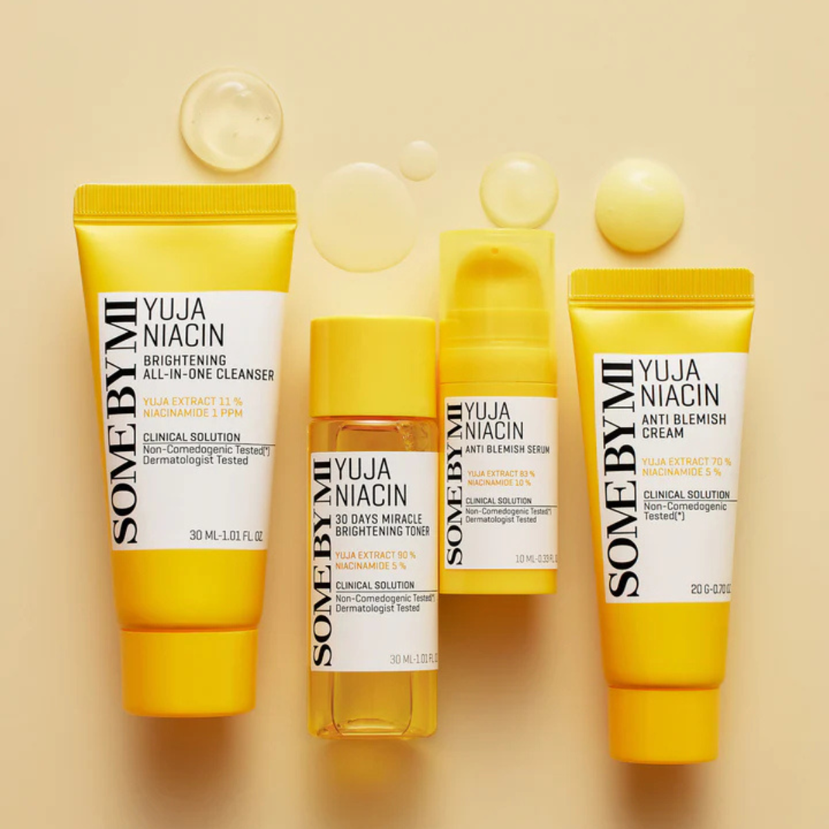 Set de Cuidado Facial SOME BY MI Yuja Niacin Anti-Blemish Starter Kit