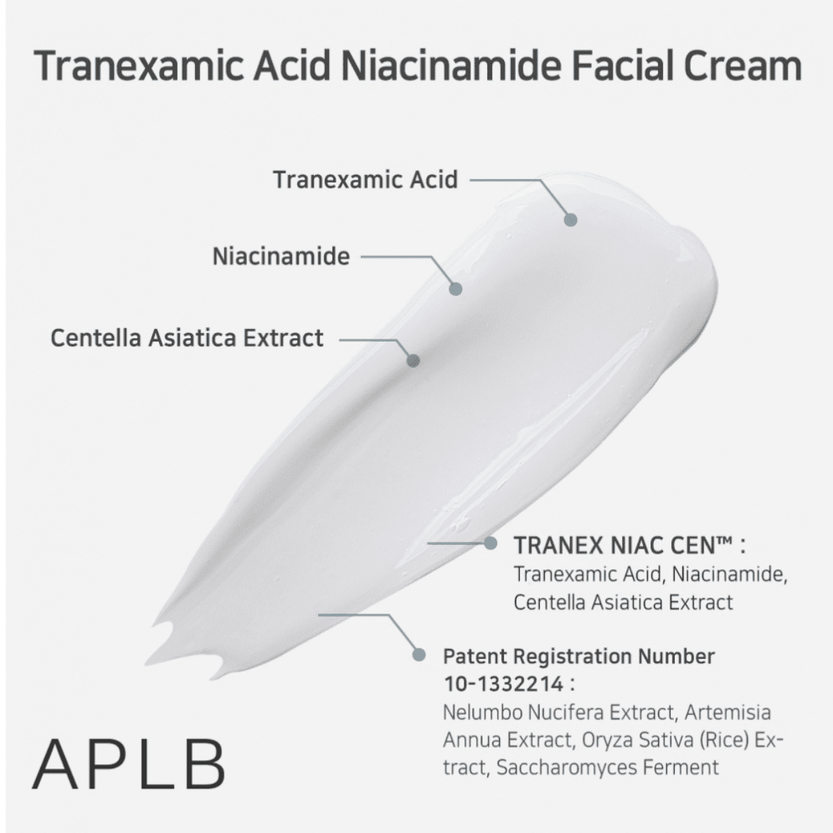 Crema Facial Anti-Manchas APLB Tranexamic Acid Niacinamide 55 mL